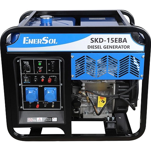 Генератор дизельний EnerSol SKD-15EBA (30811) - придбати в Дніпрі, Україні: ціна, характеристики | інтернет-магазин TOUCH