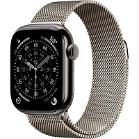 Смарт-годинник Apple Watch Series 11 GPS + Cellular 42mm Natural Titanium Case with Natural Milanese Loop (MF8P4) - придбати в Дніпрі, Україні: ціна, характеристики | інтернет-магазин TOUCH