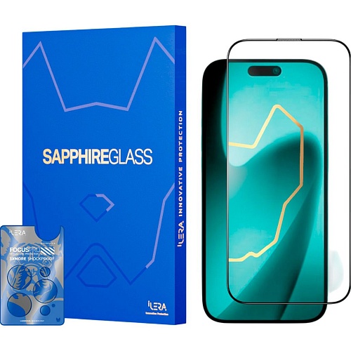 Захисне скло iLera Sapphire Ultra + для Apple iPhone 17 Pro Max (ILSPDLPL17PrMx) - придбати в Дніпрі, Україні: ціна, характеристики | інтернет-магазин TOUCH Захисне скло iLera Sapphire Ultra + для Apple iPhone 17 Pro Max (ILSPDLPL17PrMx) - придбати в Дніпрі, Україні: ціна, характеристики | інтернет-магазин TOUCH