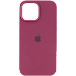 Чехол Silicone Case для Apple iPhone 14 Pro Max (Plum) AA