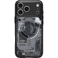 Чохол Spigen Ultra Hybrid MagSafe Zero One для Apple iPhone 17 Pro Black (ACS10353) - придбати в Дніпрі, Україні: ціна, характеристики | інтернет-магазин TOUCH Чохол Spigen Ultra Hybrid MagSafe Zero One для Apple iPhone 17 Pro Black (ACS10353) - придбати в Дніпрі, Україні: ціна, характеристики | інтернет-магазин TOUCH