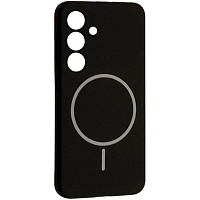 Чехол DK Luxury Silicone Case with MagSafe для Samsung Galaxy S24 Black Чехол DK Luxury Silicone Case with MagSafe для Samsung Galaxy S24 Black