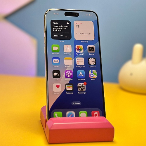 Смартфон Apple iPhone 15 Pro Max 256GB Natural Titanium (6609) Б/У