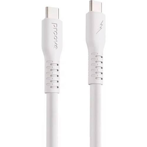 Кабель Proove Eternal USB-C to USB-C 60W 1m White (CCET60002202)