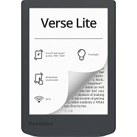 Електронна книга PocketBook 619 Verse Lite Midnight Grey (PB619-T-CIS) - придбати в Дніпрі, Україні: ціна, характеристики | інтернет-магазин TOUCH Електронна книга PocketBook 619 Verse Lite Midnight Grey (PB619-T-CIS) - придбати в Дніпрі, Україні: ціна, характеристики | інтернет-магазин TOUCH