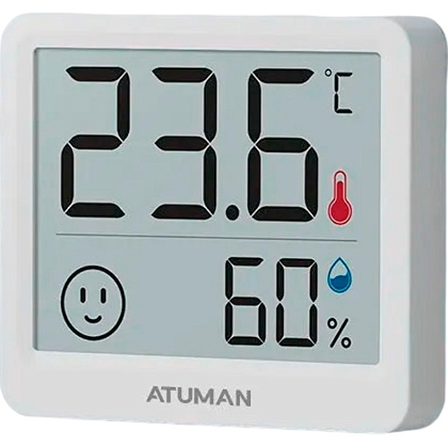Термогігрометр ATuMan TH Mini White - придбати в Дніпрі, Україні: ціна, характеристики | інтернет-магазин TOUCH