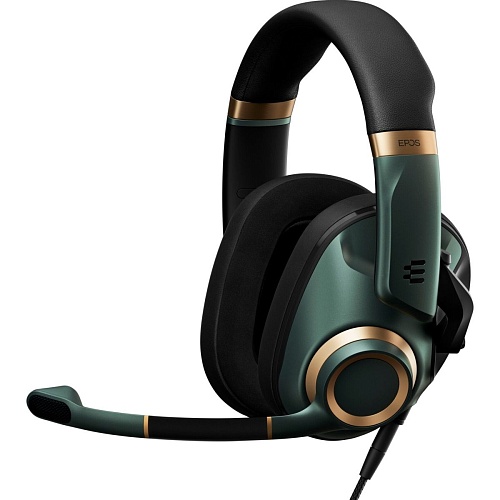 Игровые наушники EPOS H6PRO Closed Racing Green (1000968)