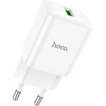 Сетевое зарядное устройство Hoco N26 QC3.0 White 