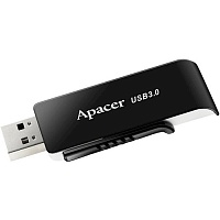 USB флеш-накопичувач Apacer AH350 32GB USB-A 3.0 Black (AP32GAH350B-1) - придбати в Дніпрі, Україні: ціна, характеристики | інтернет-магазин TOUCH