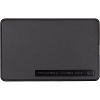 Зовнішня кишеня для HDD PowerPlant 2.5" SATA to USB 3.0 Black (HC380213)