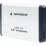 Зовнішня кишеня Gembird 2.5" USB 3.0 Silver (EE2-U3S-2-S)