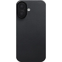 Чехол Pitaka Ultra-Slim Case Twill 600D для Apple iPhone 17 Black/Grey (KI1701) Чехол Pitaka Ultra-Slim Case Twill 600D для Apple iPhone 17 Black/Grey (KI1701)