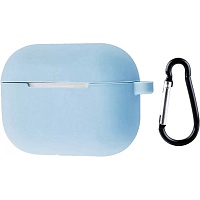 Чохол Silicone Case + Carbine для Apple AirPods Pro 2 Lilac Blue - придбати в Дніпрі, Україні: ціна, характеристики | інтернет-магазин TOUCH Чохол Silicone Case + Carbine для Apple AirPods Pro 2 Lilac Blue - придбати в Дніпрі, Україні: ціна, характеристики | інтернет-магазин TOUCH