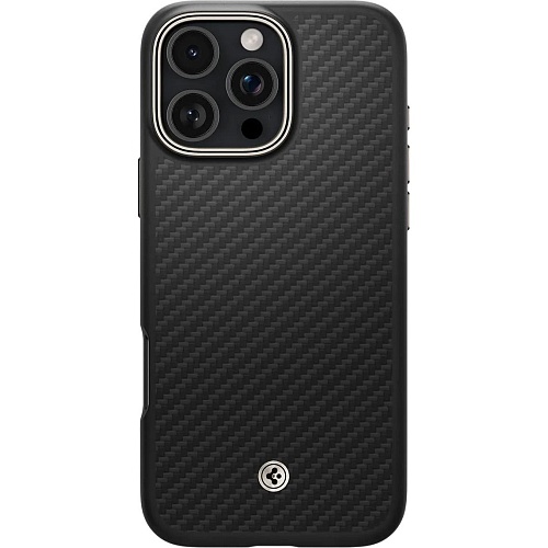 Чехол Spigen Enzo Aramid with MagSafe для Apple iPhone 16 Pro Black Natural (ACS08508)