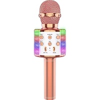 Микрофон с караоке Epik WS858L Rose Gold