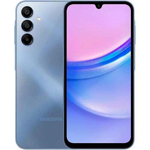 Смартфон Samsung Galaxy A15 8/256GB Blue (SM-A155FZBIEUC) UA-UCRF