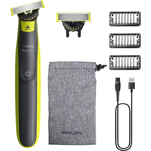 Тример для бороди та вусів Philips OneBlade 360 QP2724/31 Тример для бороди та вусів Philips OneBlade 360 QP2724/31