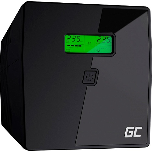 Джерело безперебійного живлення (ДБЖ) Green Cell UPS04 1500VA/900W - придбати в Дніпрі, Україні: ціна, характеристики | інтернет-магазин TOUCH