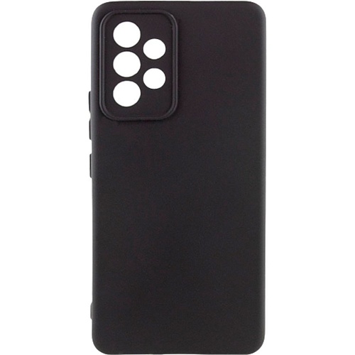 Чехол Silicone Cover Full Camera для Samsung Galaxy A13 4G (Black) HC