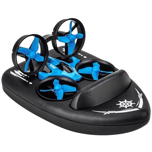 Квадрокоптер-амфибия JJRC H36F 3in1 (Black)