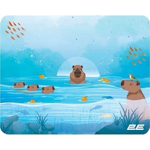 Ігрова поверхня 2E Gaming Capybarra S Blue (2E-PAD-S-CAPY-BLUE) - придбати в Дніпрі, Україні: ціна, характеристики | інтернет-магазин TOUCH