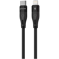 Кабель Proove Soft Silicone USB-C to Lightning 27W 1m Black (CCSO27002101)