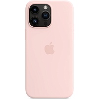 Чехол Apple Silicone Case with MagSafe для Apple iPhone 14 Pro Max Chalk Pink (MPTT3)