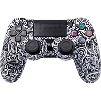 Чехол на геймпад Silicone Case для Sony DualShock 4 White Ornament