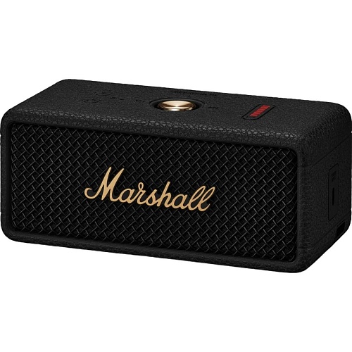 Портативная акустика Marshall Emberton III Black and Brass (1006709)