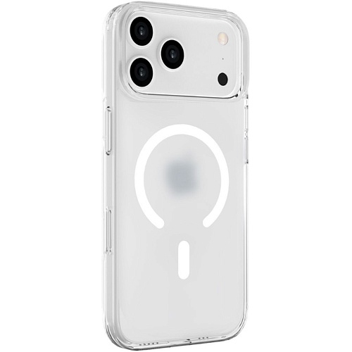 Чехол iLera GlassCase + Camera Button with MagSafe для Apple iPhone 17 Pro Frosted (iLGlCFrCb17Pr)