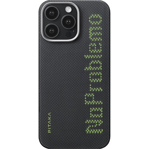 Чехол Pitaka MagEZ Tactile Woven Aries для Apple iPhone 16 Pro Max NoProblemo (KI1601NOP) 