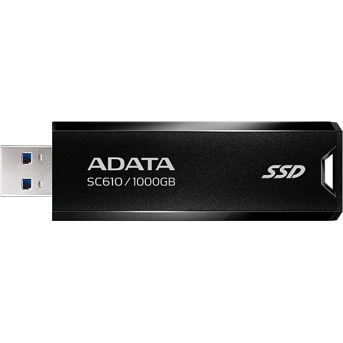 Зовнішній SSD накопичувач ADATA SC610 1TB Black (SC610-1000G-CBK/RD) - придбати в Дніпрі, Україні: ціна, характеристики | інтернет-магазин TOUCH