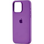 Чехол Silicone Case для Apple iPhone 16 Pro Max Grape AA