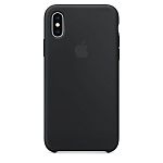 Чехол Silicone Case для Apple iPhone XS (Black) ААА