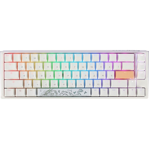 Клавіатура Ducky One 3 SF Cherry MX Red RGB White (DKON2167ST-RUAPXPWWWSC1) UA - придбати в Дніпрі, Україні: ціна, характеристики | інтернет-магазин TOUCH