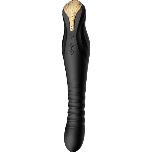 Вибратор Zalo King Obsidian Black (SO6658)