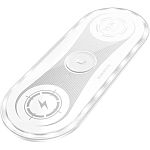 Бездротовий зарядний пристрій Borofone BQ14 Absolute 3-in-1 22.5W Wireless Fast Charger White