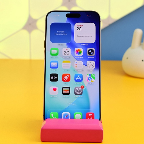 Смартфон Apple iPhone 16 Pro Max 256GB Desert Titanium eSIM (MYW53) Б/У