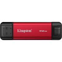 Внешний SSD накопитель Kingston Dual Portable 512GB (SPSD/512GB)