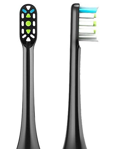 ≡ Насадка для зубної щітки Xiaomi Soocas X1/X3/X5 Black (2 шт) - придбати в Дніпрі, Харкові, Одессі, Запоріжжі