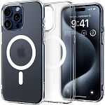 Чехол Spigen Ultra Hybrid MagSafe Case для Apple iPhone 15 Pro Frost Clear (ACS06719)