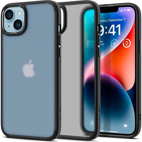 Чехол Spigen Ultra Hybrid для Apple iPhone 14 Plus Frost Black (ACS04901)