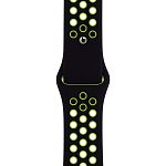 Ремінець Sport Nike для Apple Watch 42/44/45/46/49mm Black/Green