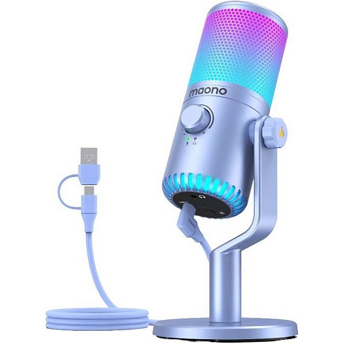 Мікрофон Maono DM30 RGB Purple - придбати в Дніпрі, Україні: ціна, характеристики | інтернет-магазин TOUCH