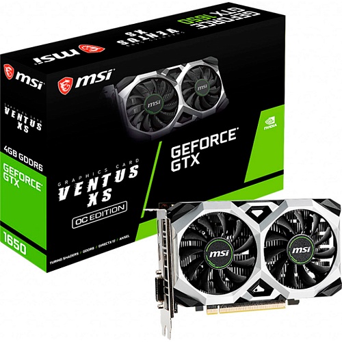 Видеокарта MSI GeForce GTX 1650 D6 Ventus XS OC