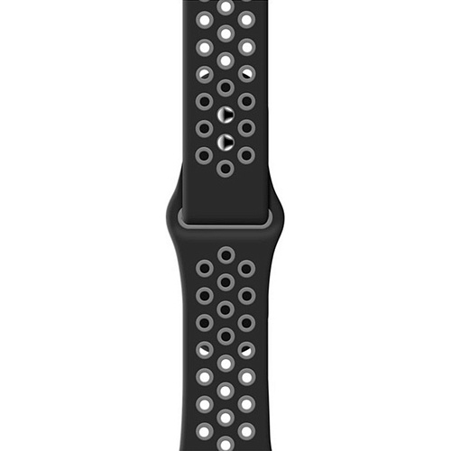Ремешок Sport Nike для Apple Watch 38/40/41mm Black/Gray