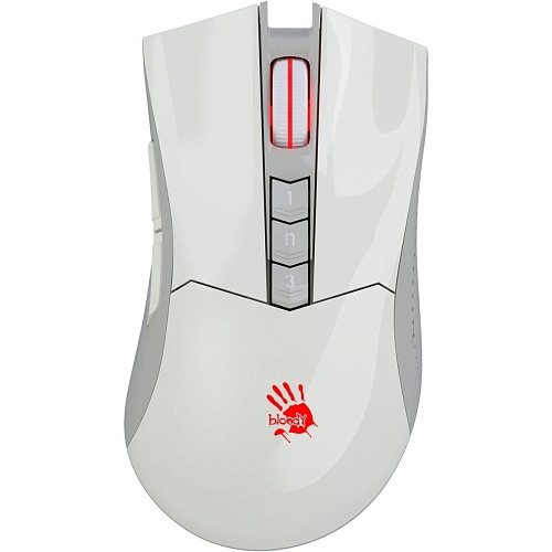 Мышь Bloody R90 Plus Wireless Greyish White