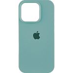 Чехол Silicone Case для Apple iPhone 16 Pro Max Marine Green AA
