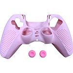 Чехол на геймпад Silicone Case для Sony DualSense Light Rose