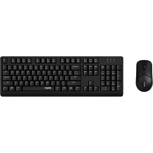 Комплект (клавиатура + мышь) Rapoo X1500S Black